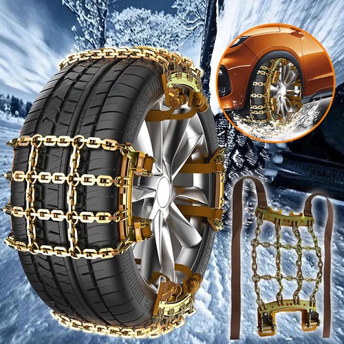 Car tire snow - snow, chains