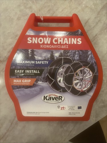 Snow chains kaver easy install - chains,