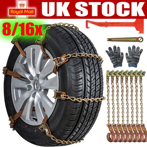 Universal snow chains car - snow,