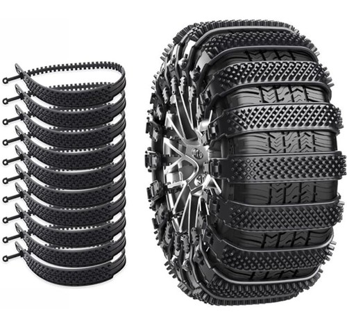 Snow tire chains reusable - tire,