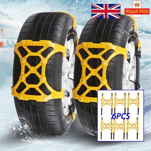 6pcs snow tyre chains car - 6pcs,