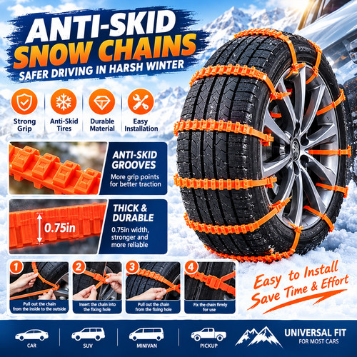 30x snow chains anti - 30x,
